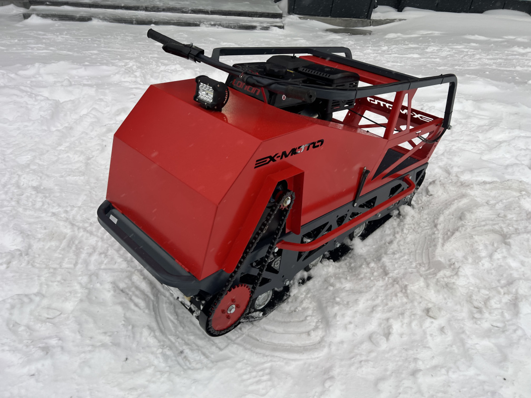 Мотобуксировщик EX-MOTO SNOWDOG S500 15л.с