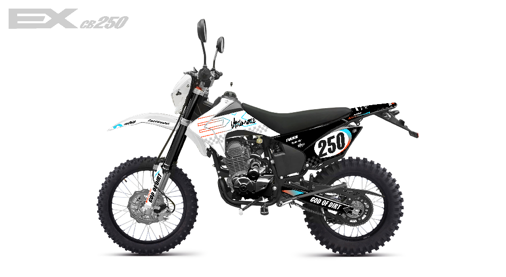 Кроссовый мотоцикл (эндуро) EX-MOTO CB250 (172FMM)