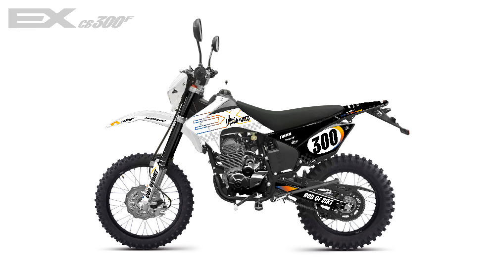 Кроссовый мотоцикл (эндуро) EX-MOTO CB300F (177FМN)